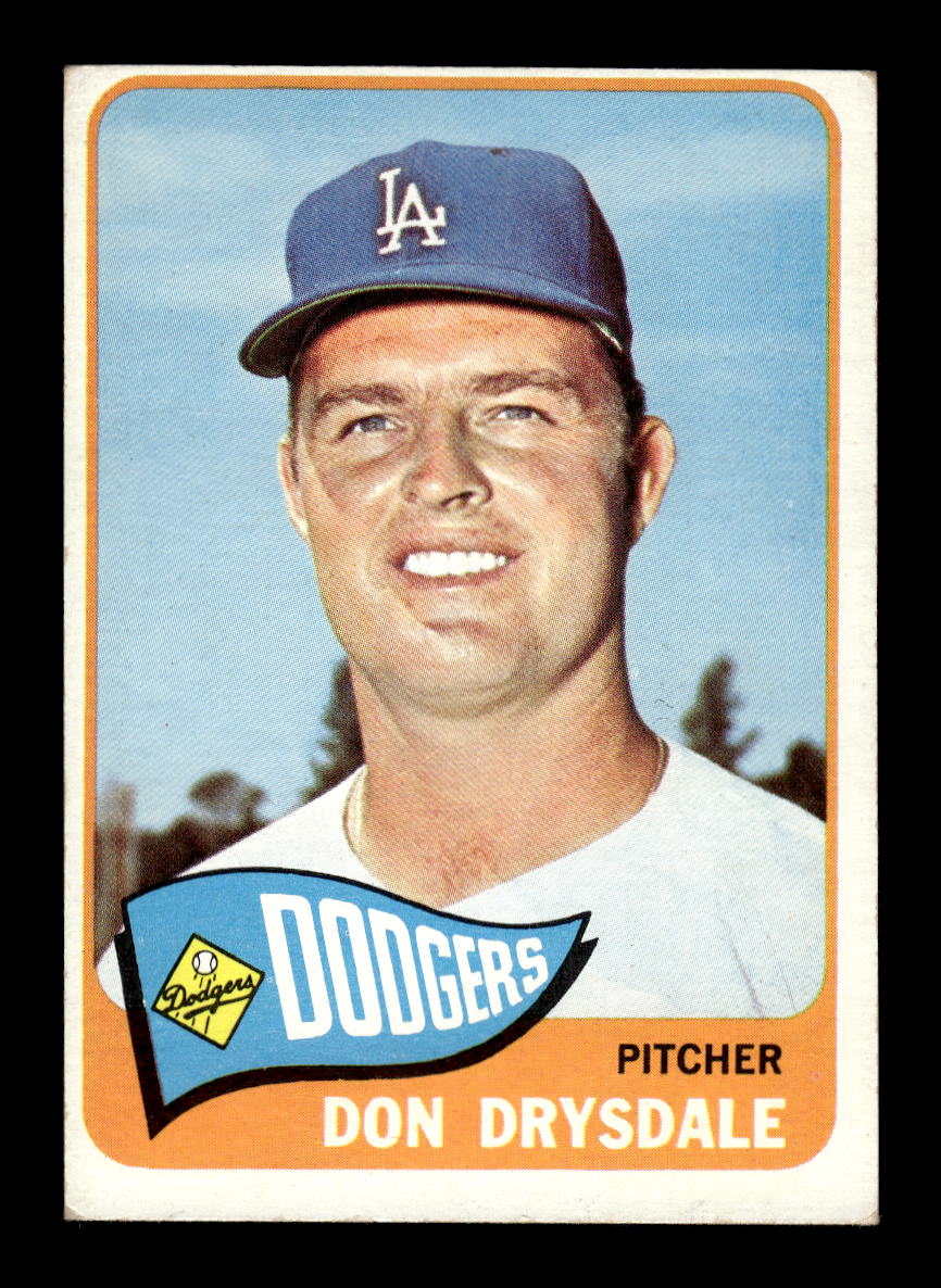 1965 Topps #260 Don Drysdale Los Angeles Dodgers VG HOF10011563