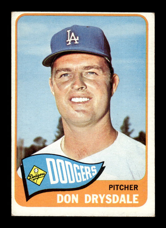 1965 Topps #260 Don Drysdale Los Angeles Dodgers VG HOF10011563