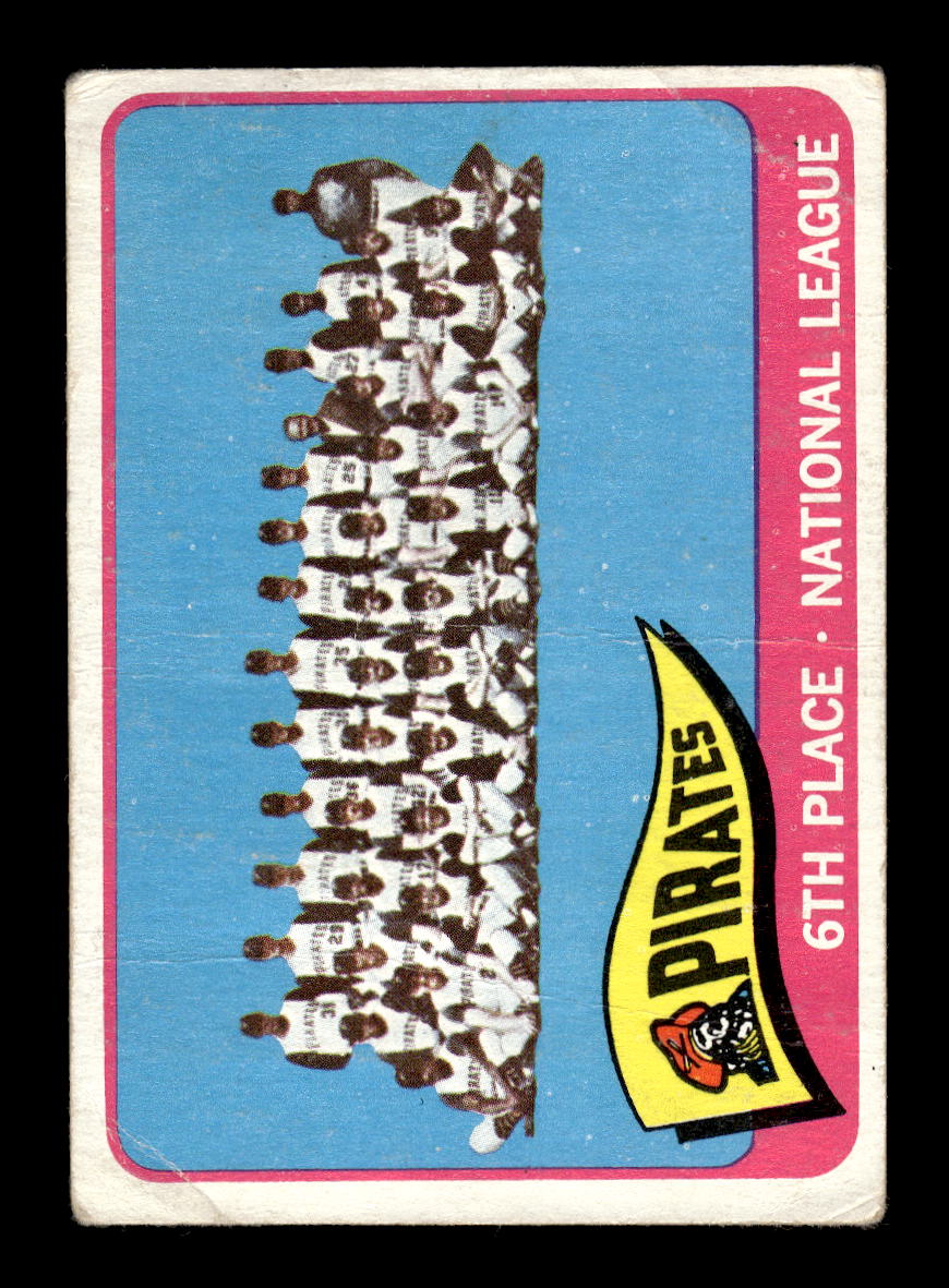 1965 Topps #209 Pittsburgh Pirates Pittsburgh Pirates G/VG HOF10011567