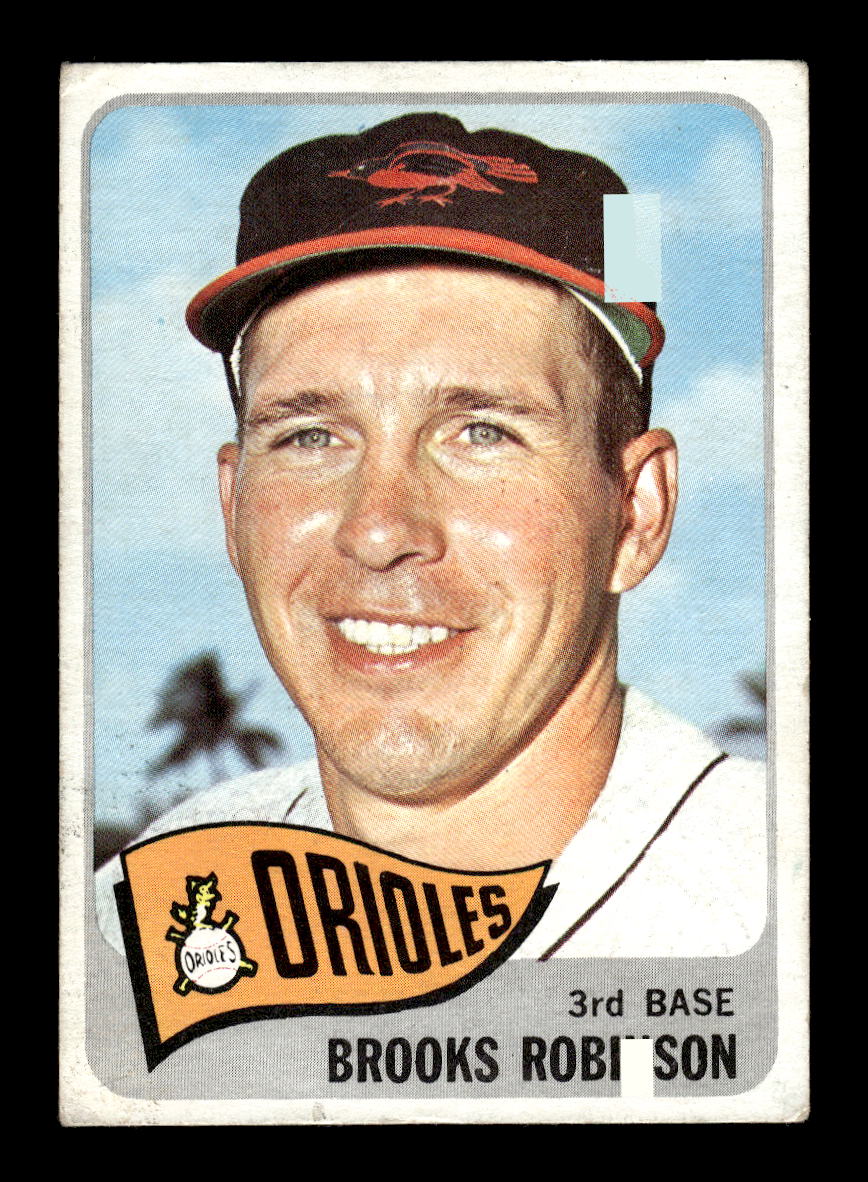 1965 Topps #150 Brooks Robinson Baltimore Orioles VG HOF10011572