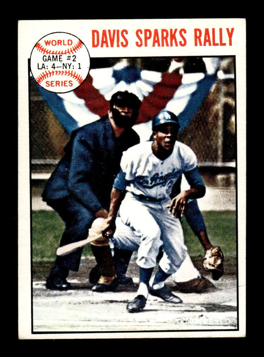 1964 Topps #137 World Series Game #2 - Davis Sparks Rally VGEX HOF10011587
