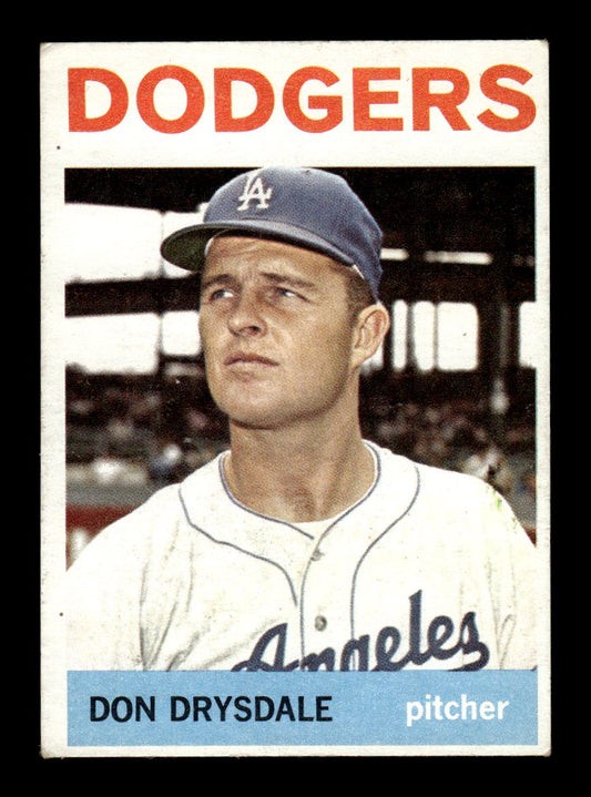 1964 Topps #120 Don Drysdale Los Angeles Dodgers VGEX HOF10011588