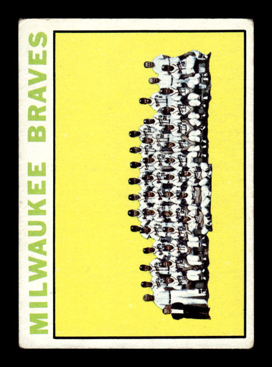 1964 Topps #132 Milwaukee Braves Milwaukee Braves VG HOF10011590