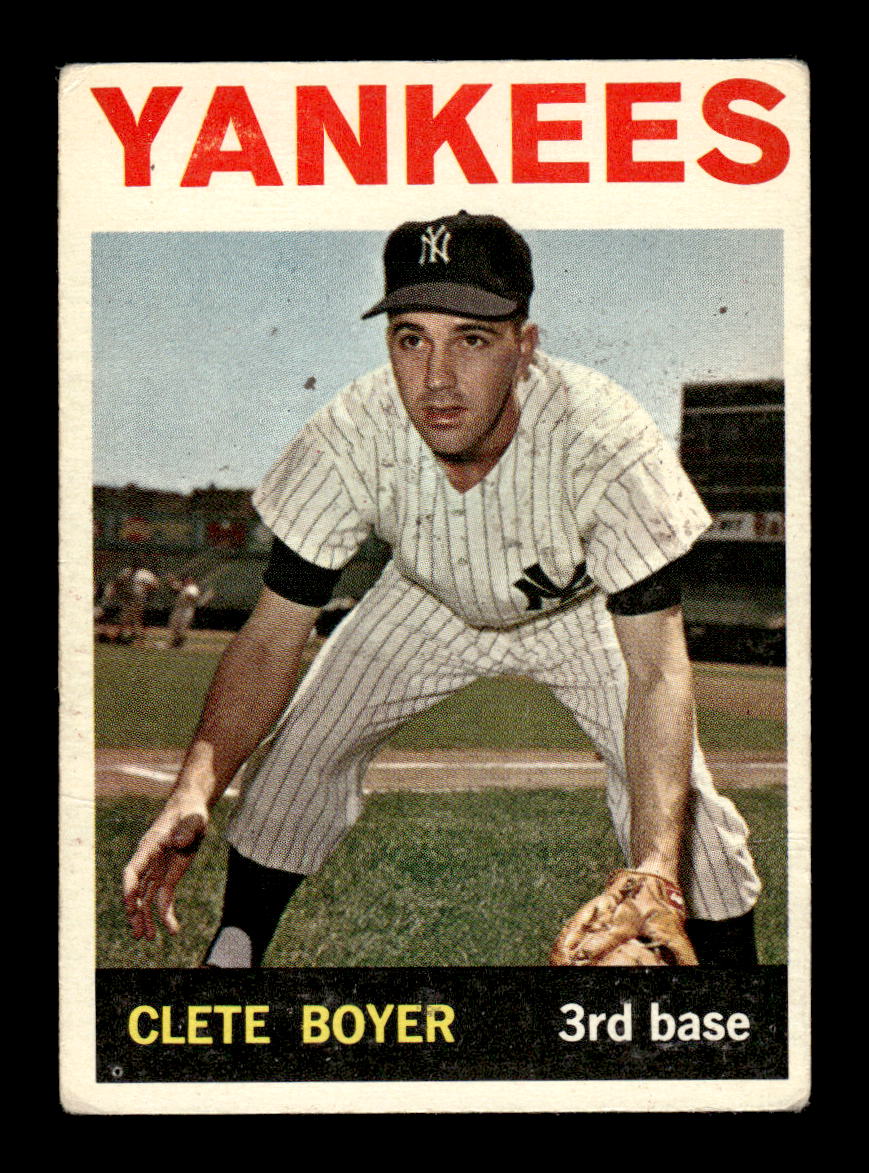1964 Topps #69 Clete Boyer New York Yankees VG HOF10011595
