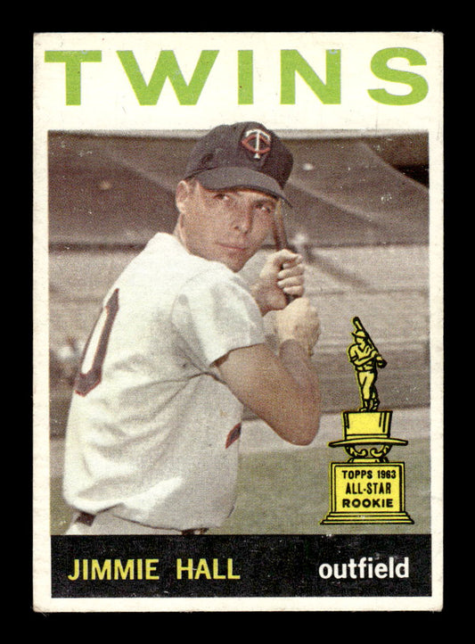 1964 Topps #73 Jimmie Hall Minnesota Twins VGEX HOF10011596