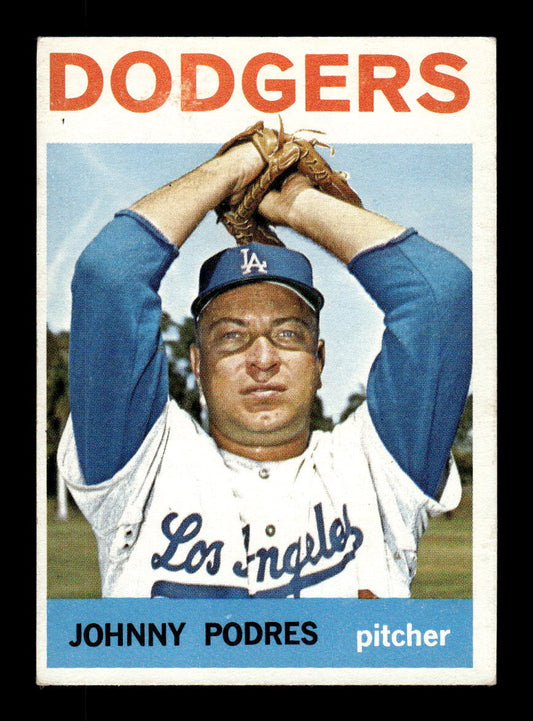 1964 Topps #580 Johnny Podres Los Angeles Dodgers G/VG HOF10011608