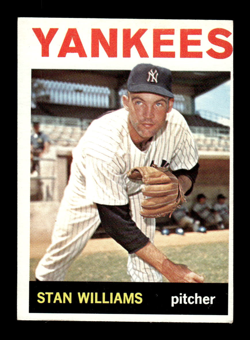 1964 Topps #505 Stan Williams New York Yankees VGEX HOF10011610