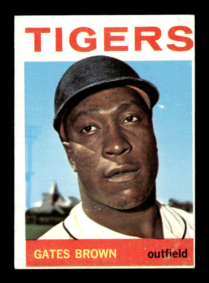 1964 Topps #471 Gates Brown Detroit Tigers G/VG HOF10011613