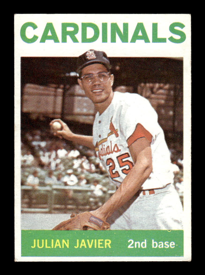 1964 Topps #446 Julian Javier St. Louis Cardinals VGEX HOF10011615