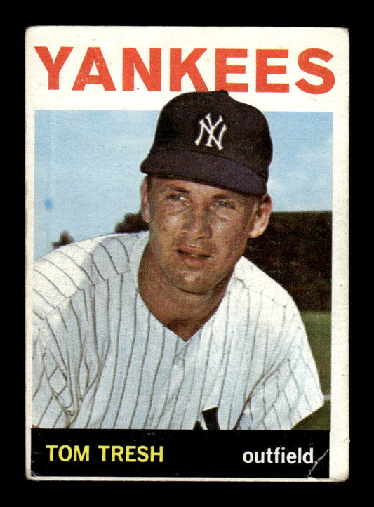 1964 Topps #395 Tom Tresh New York Yankees G/VG HOF10011619