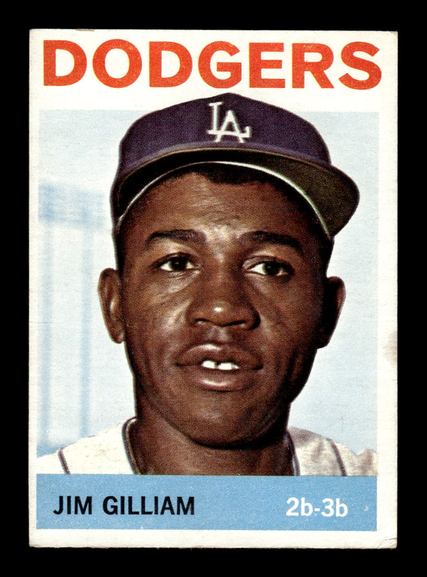 1964 Topps #310 Jim Gilliam Los Angeles Dodgers VG HOF10011627