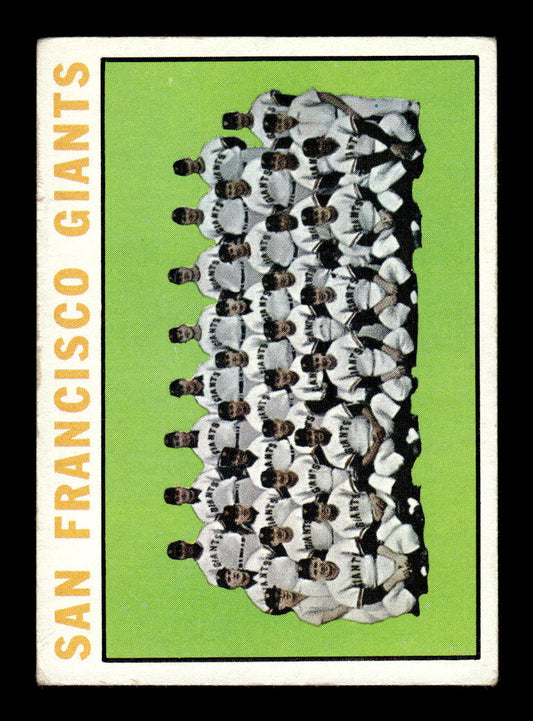 1964 Topps #257 San Francisco Giants San Francisco Giants G/VG HOF10011630