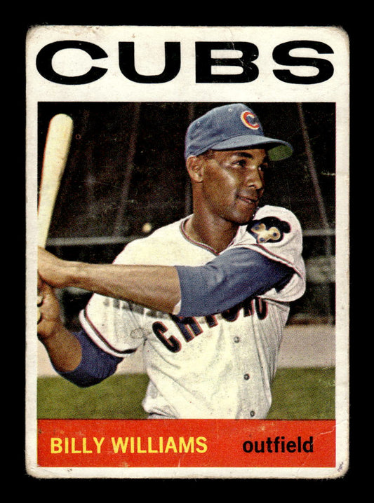 1964 Topps #175 Billy Williams Chicago Cubs G/VG HOF10011641