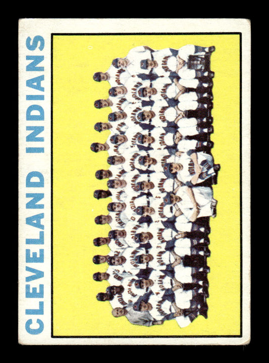 1964 Topps #172 Cleveland Indians Cleveland Indians VGEX HOF10011642