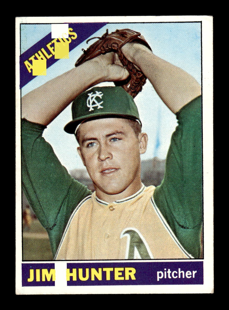 1966 Topps #36 Jim Hunter Kansas City Athletics VG HOF10011658