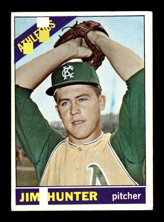 1966 Topps #36 Jim Hunter Kansas City Athletics VG HOF10011658