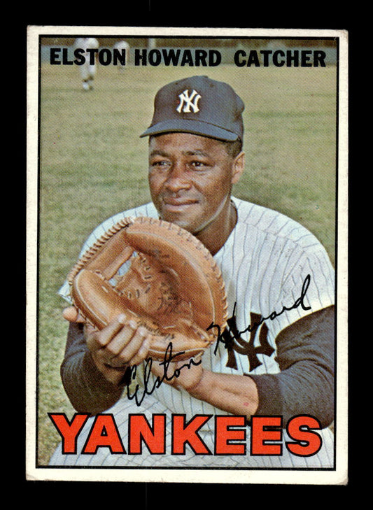 1967 Topps #25 Elston Howard New York Yankees G/VG HOF10011667