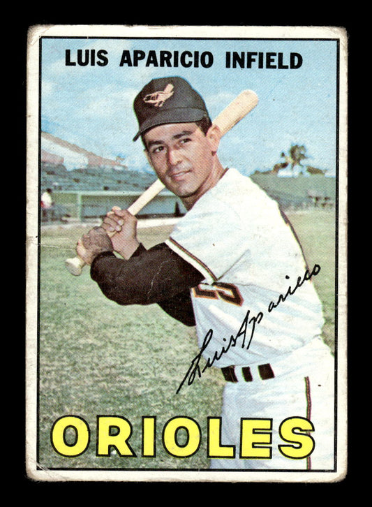 1967 Topps #60 Luis Aparicio Baltimore Orioles G/VG HOF10011669