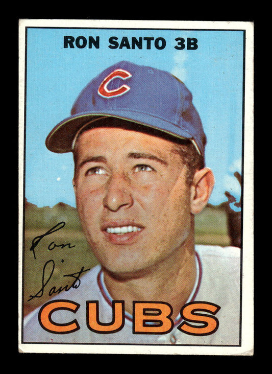 1967 Topps #70 Ron Santo Chicago Cubs G/VG HOF10011670