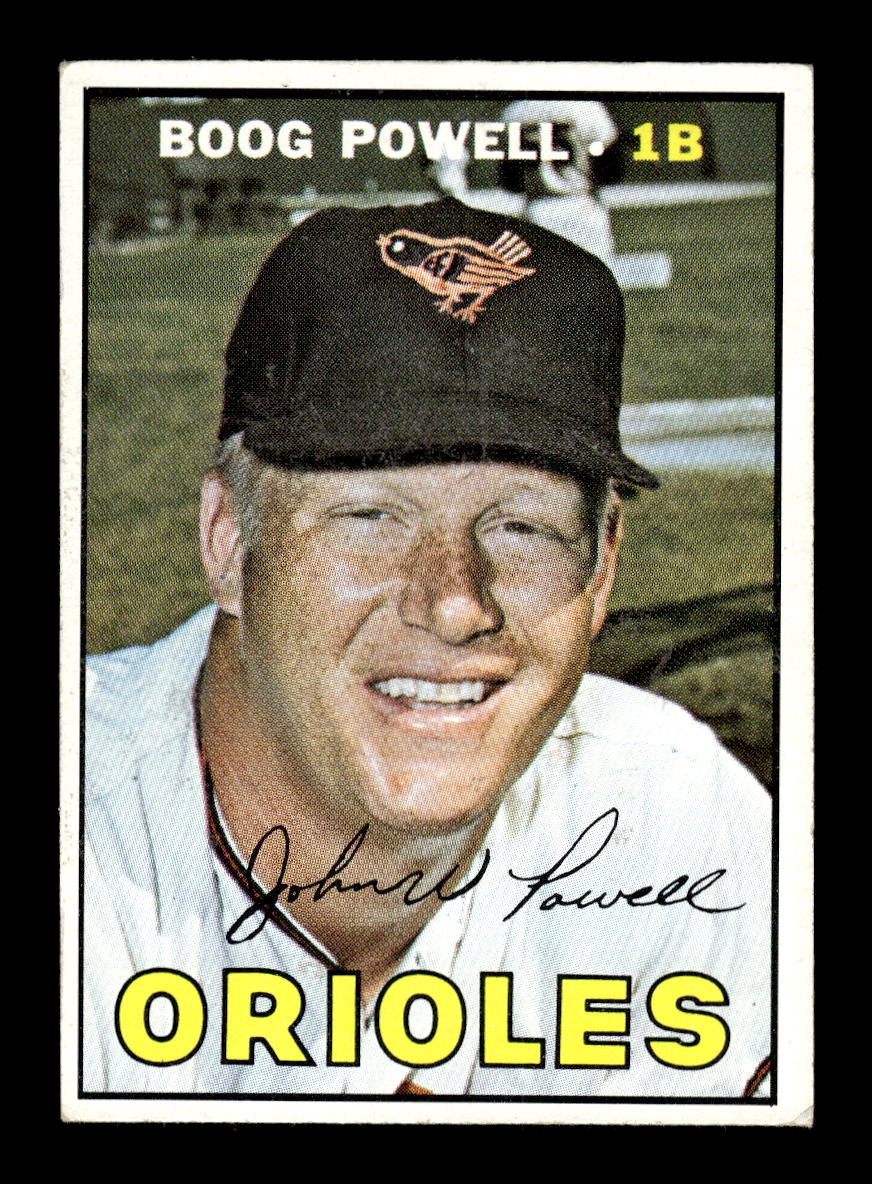 1967 Topps #230 Boog Powell Baltimore Orioles VG HOF10011672