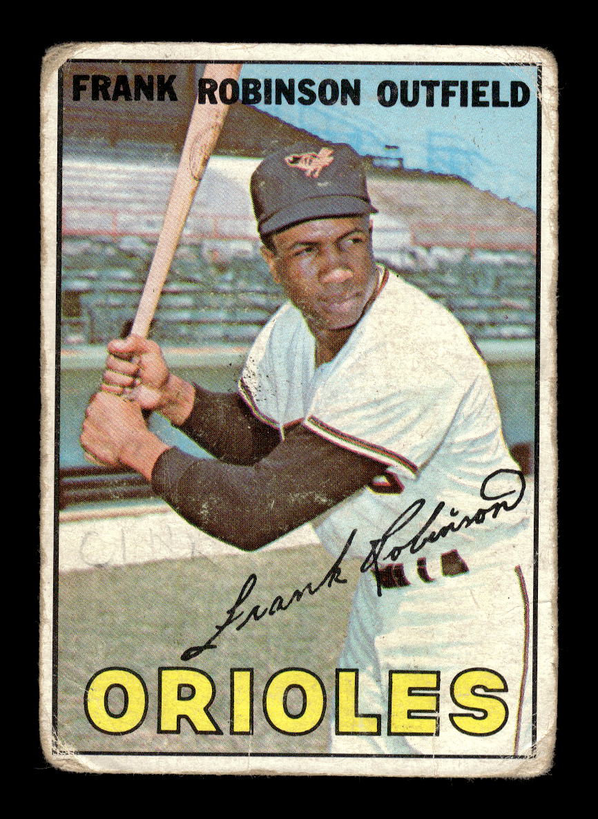 1967 Topps #100 Frank Robinson Baltimore Orioles Poor HOF10011676