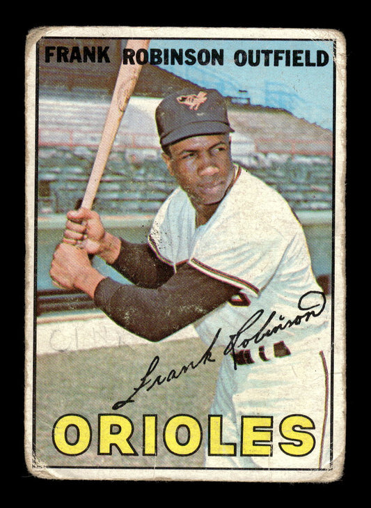 1967 Topps #100 Frank Robinson Baltimore Orioles Poor HOF10011676