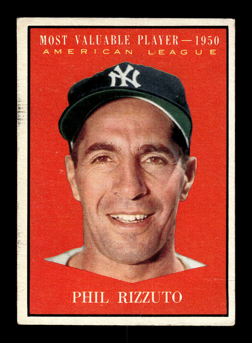 1961 Topps #471 Phil Rizzuto New York Yankees VG HOF10011681