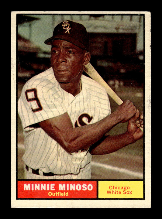 1961 Topps #380 Minnie Minoso Chicago White Sox G/VG HOF10011683