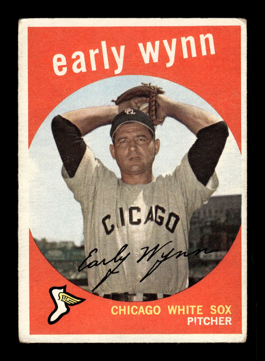 1959 Topps #260a Early Wynn Chicago White Sox VG HOF10011688