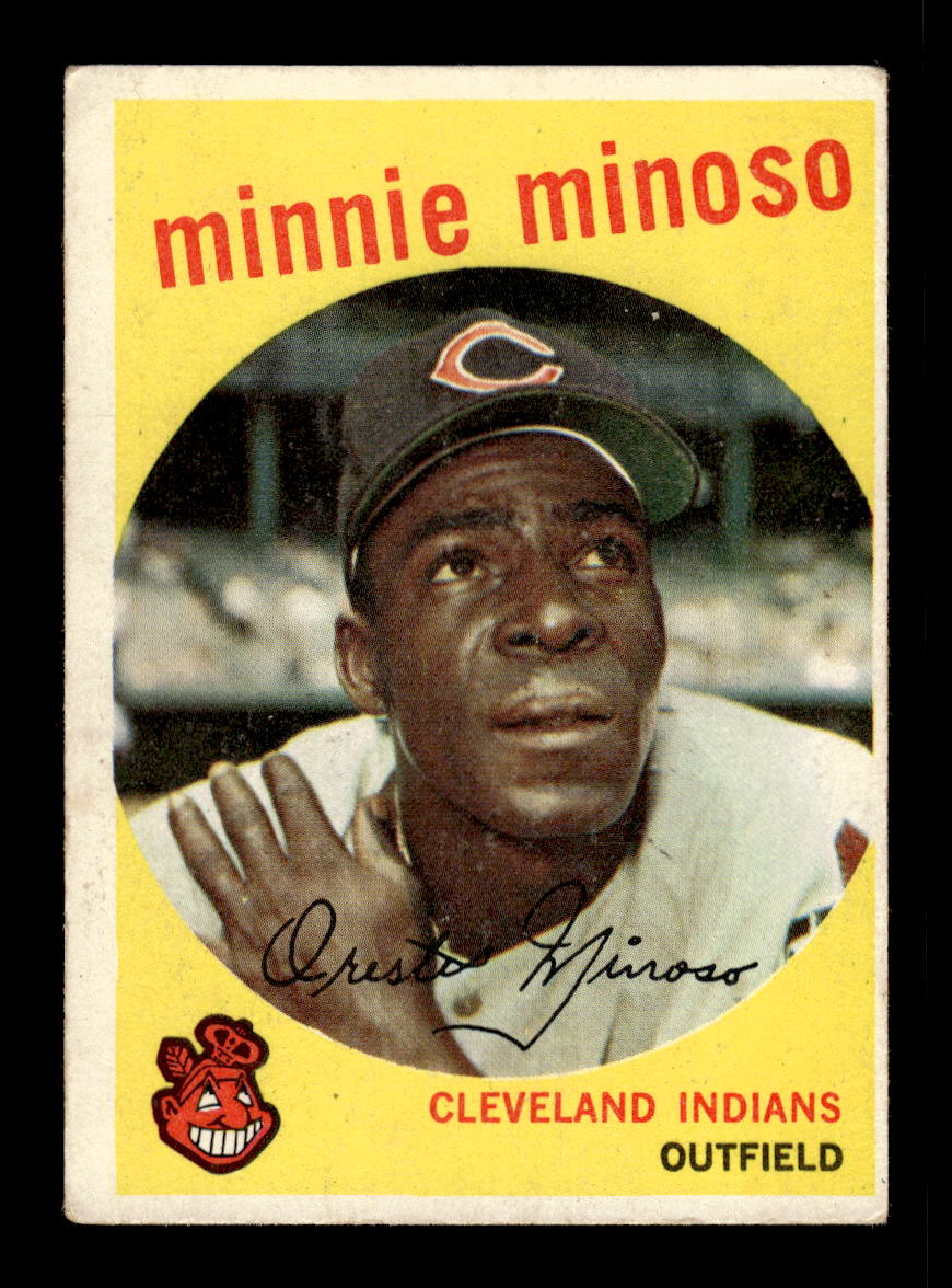 1959 Topps #80 Minnie Minoso Cleveland Indians VG HOF10011691