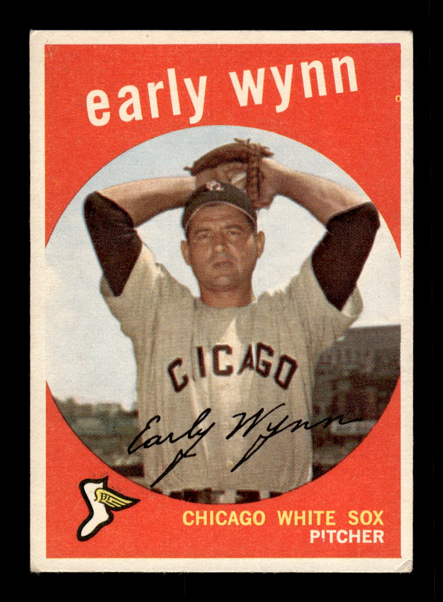 1959 Topps #260a Early Wynn Chicago White Sox VG HOF10011695