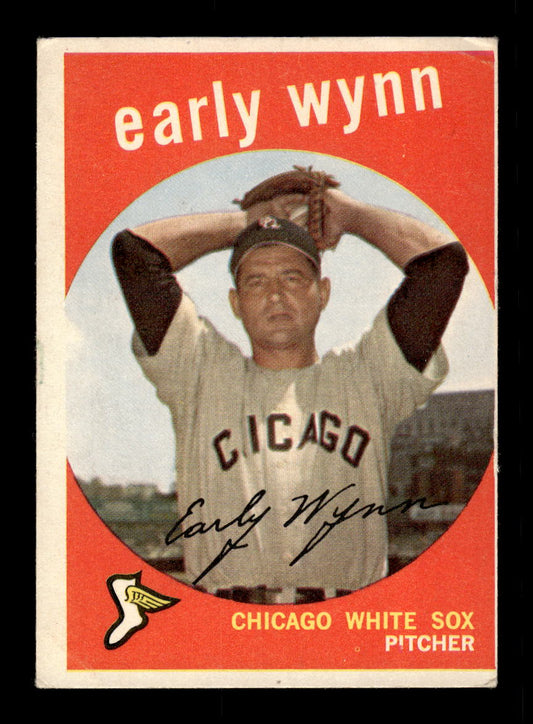 1959 Topps #260a Early Wynn Chicago White Sox G/VG HOF10011696
