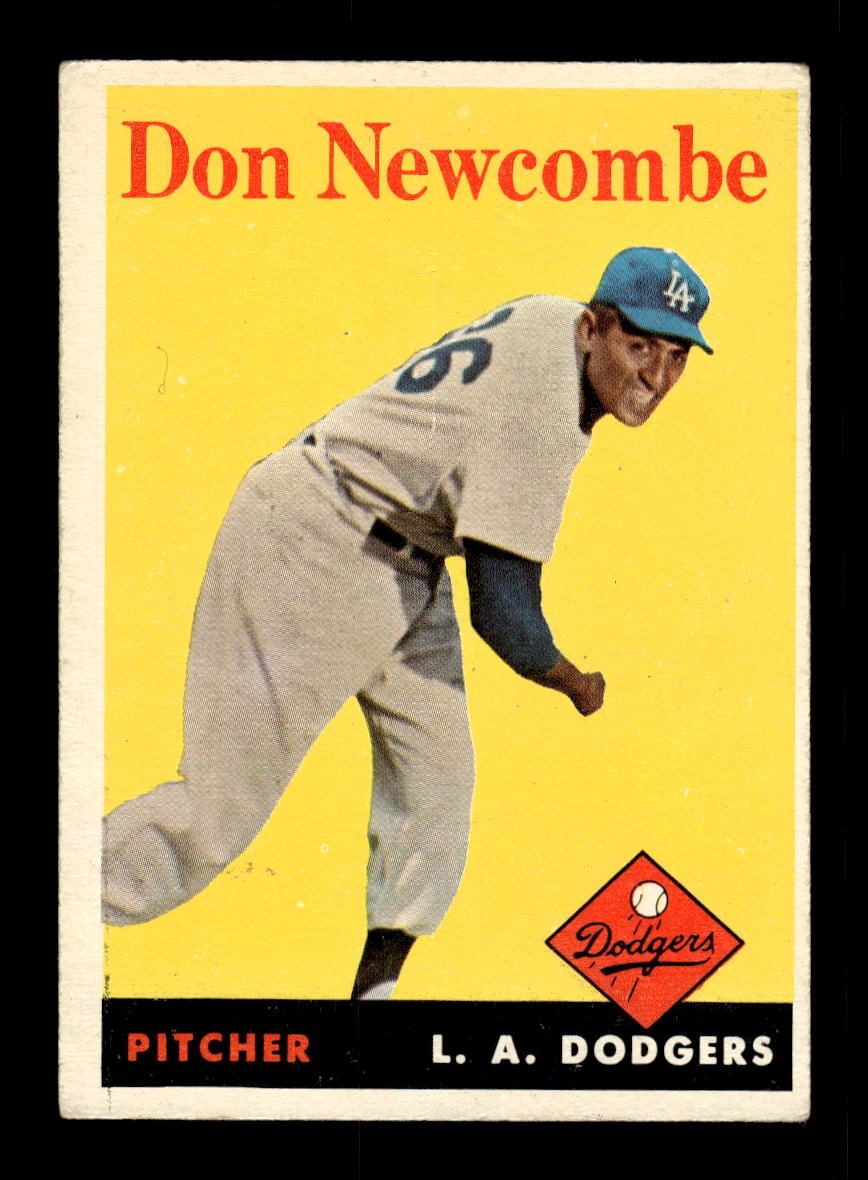 1958 Topps #340 Don Newcombe Los Angeles Dodgers VG HOF10011704