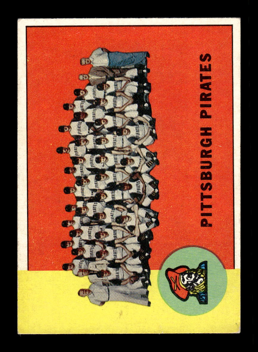 1963 Topps #151 Pittsburgh Pirates Pittsburgh Pirates VGEX HOF10011714