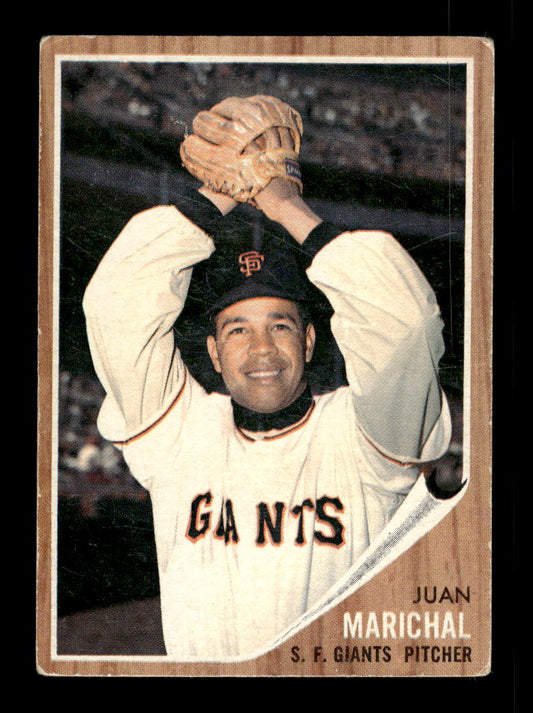 1962 Topps #505 Juan Marichal San Francisco Giants VG HOF10011730