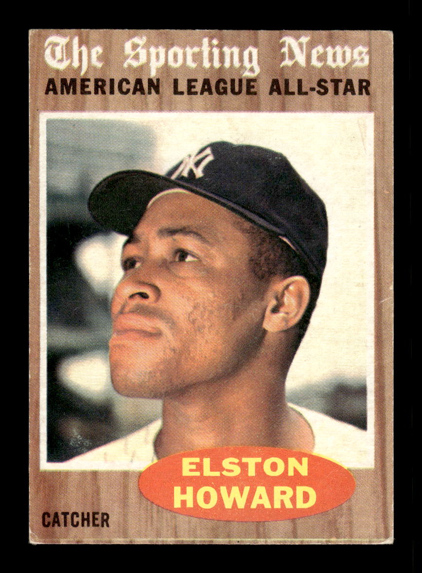 1962 Topps #473 Elston Howard New York Yankees VG HOF10011732