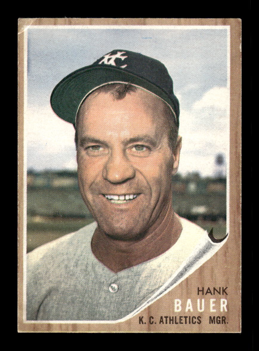 1962 Topps #463 Hank Bauer Kansas City Athletics VG HOF10011734