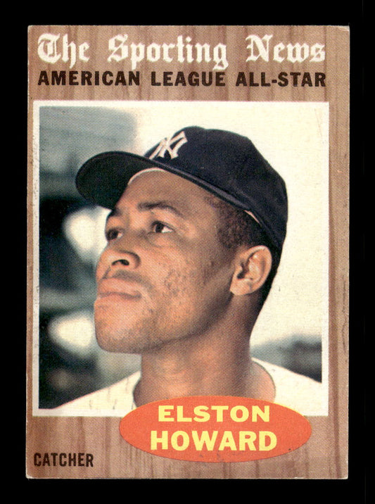 1962 Topps #473 Elston Howard New York Yankees VG HOF10011735
