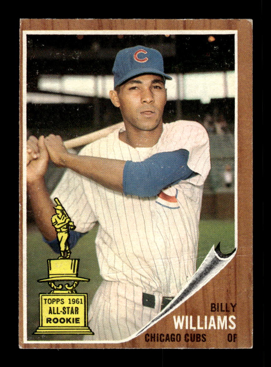 1962 Topps #288 Billy Williams Chicago Cubs Poor HOF10011746