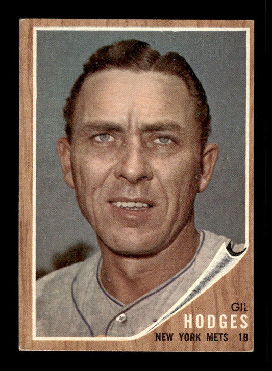 1962 Topps #85 Gil Hodges New York Mets VGEX HOF10011751