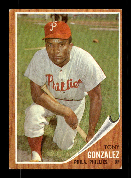 1962 Topps #534 Tony Gonzalez HI # SP VGEX HOF10011765