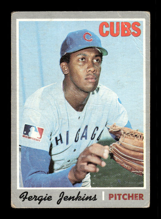1970 Topps #240 Fergie Jenkins Chicago Cubs G/VG HOF10011771