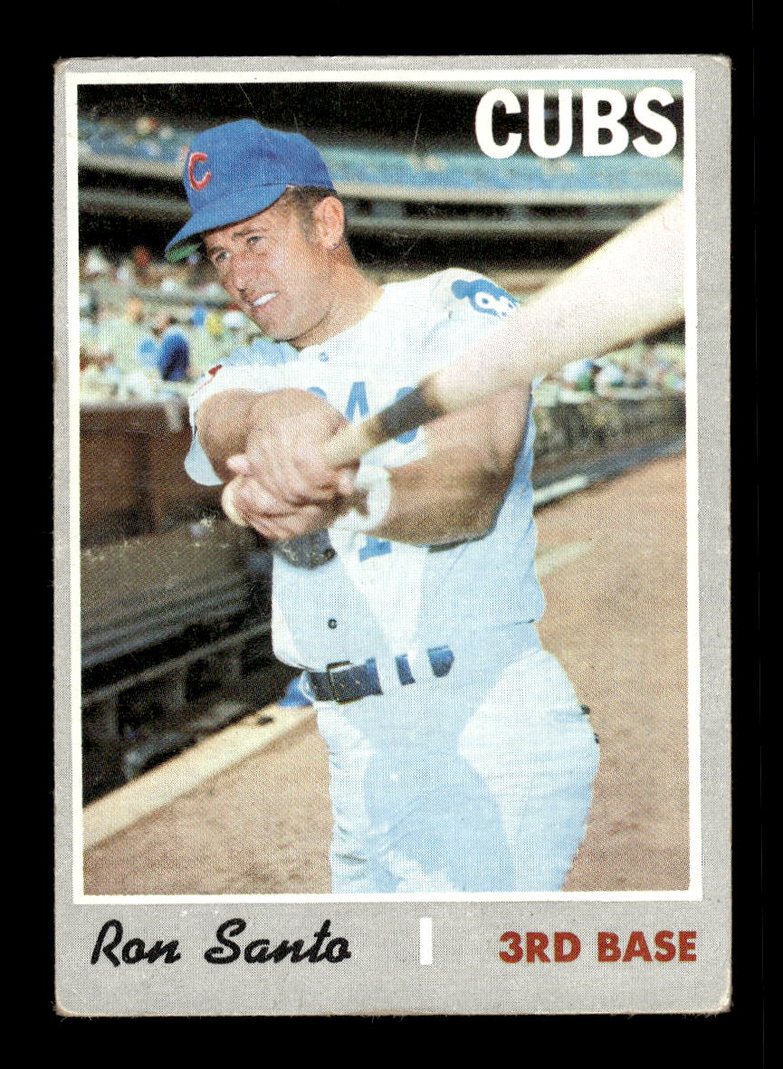 1970 Topps #670 Ron Santo Chicago Cubs G/VG HOF10011776