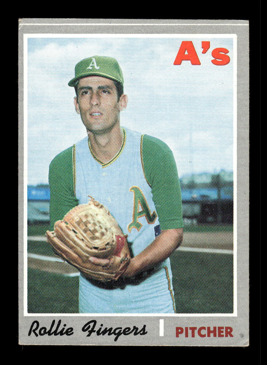 1970 Topps #502 Rollie Fingers Oakland Athletics VG HOF10011779