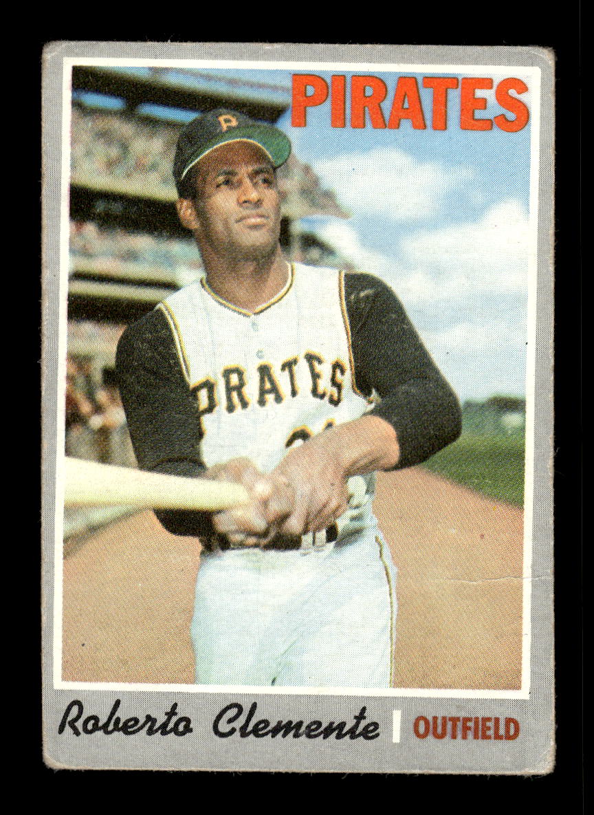 1970 Topps #350 Roberto Clemente Pittsburgh Pirates G/VG HOF10011780