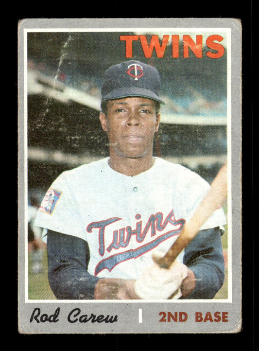 1970 Topps #290 Rod Carew Minnesota Twins G/VG HOF10011786