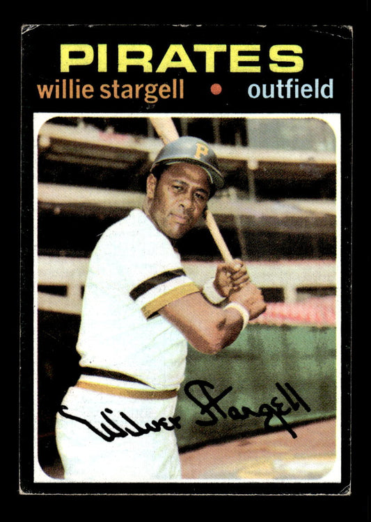 1971 Topps #230 Willie Stargell Pittsburgh Pirates VGEX HOF10011794