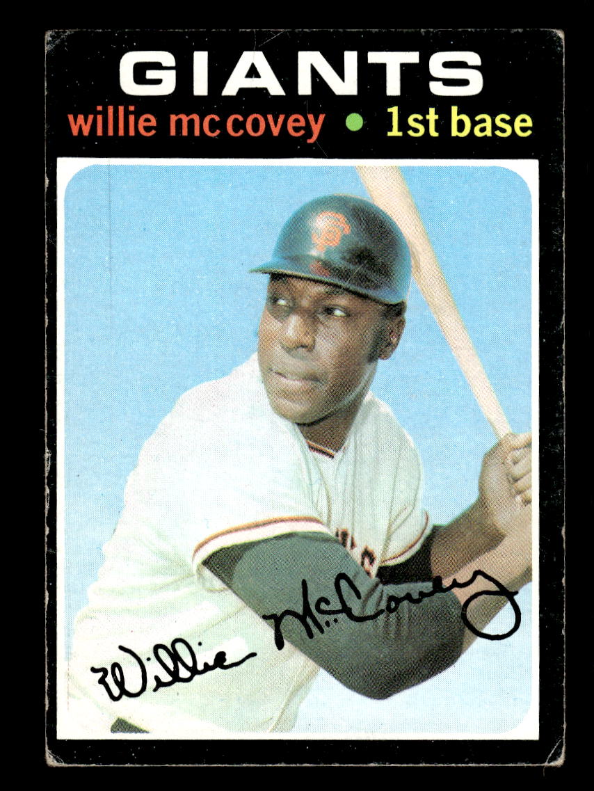 1971 Topps #50 Willie McCovey San Francisco Giants G/VG HOF10011799