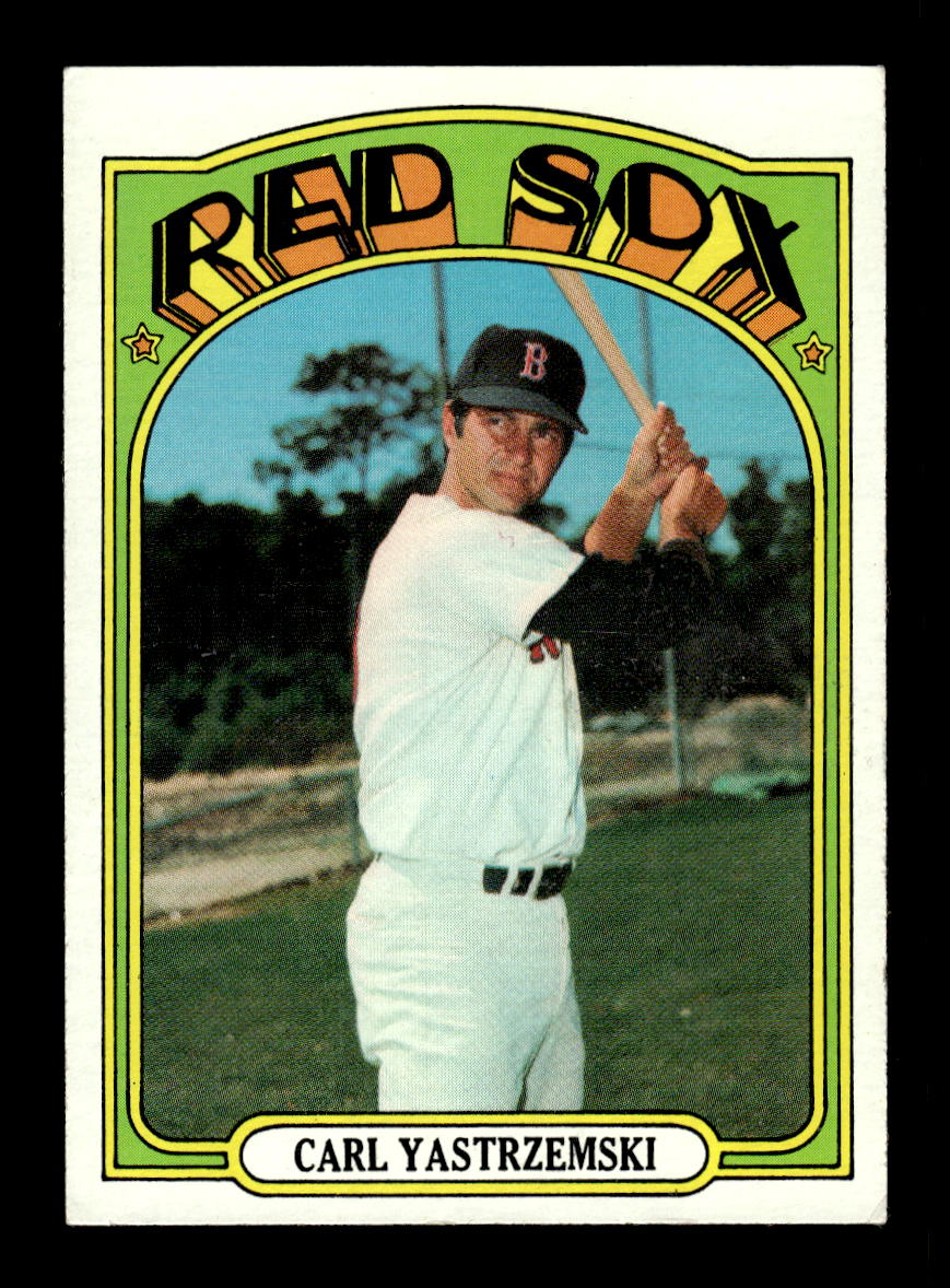 1972 Topps #37 Carl Yastrzemski Boston Red Sox VGEX HOF10011804