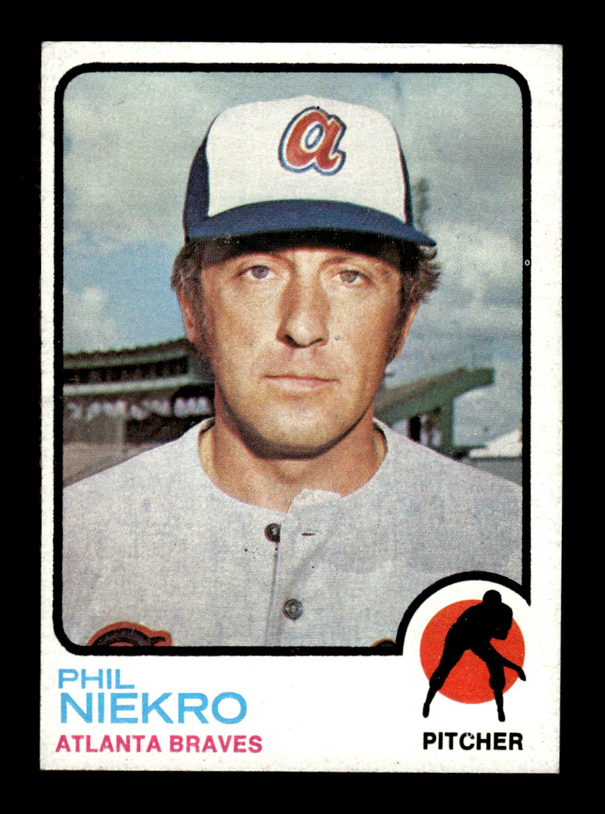 1973 Topps #503 Phil Niekro Atlanta Braves VGEX HOF10011805